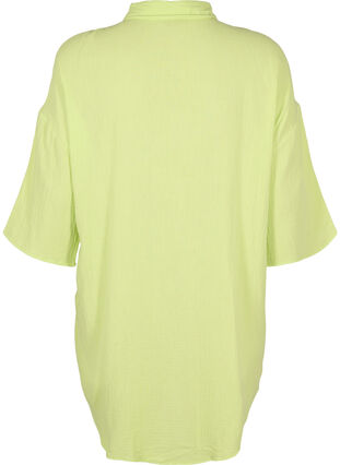 Bawelniana koszula z póldlugimi rekawami, Wild Lime, Packshot image number 1