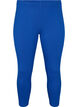 3/4-length wiskozowe legginsy w stylu basic, Niebieskie, Packshot image number 0