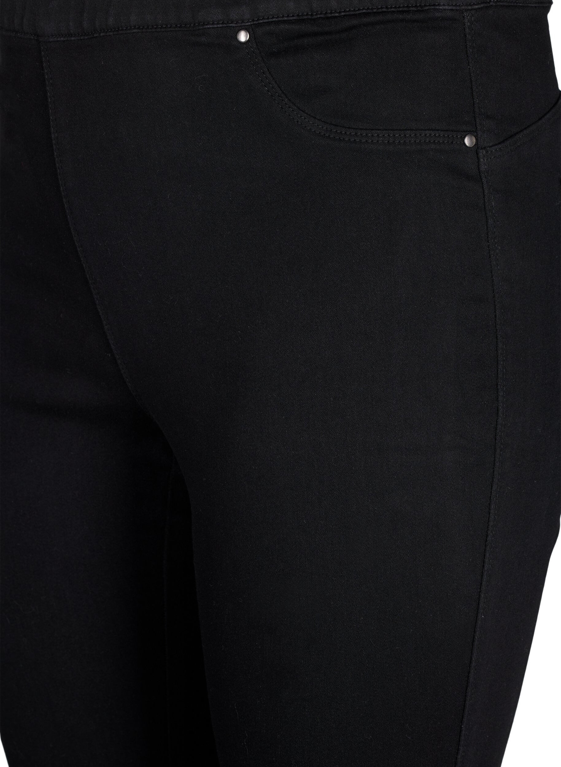 ZizziJegginsy z wysokim stanem, Czarne, Packshot image number 2