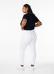 Super waskie jeansy Amy z wysokim stanem, White, Model image number 1