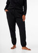 Bluza z kapturem i nadrukiem, Czarne, Model image number 3