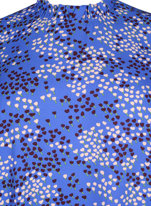 FLASH – sukienka z dlugim rekawem i nadrukiem, Dazzling Blue AOP, Packshot image number 2