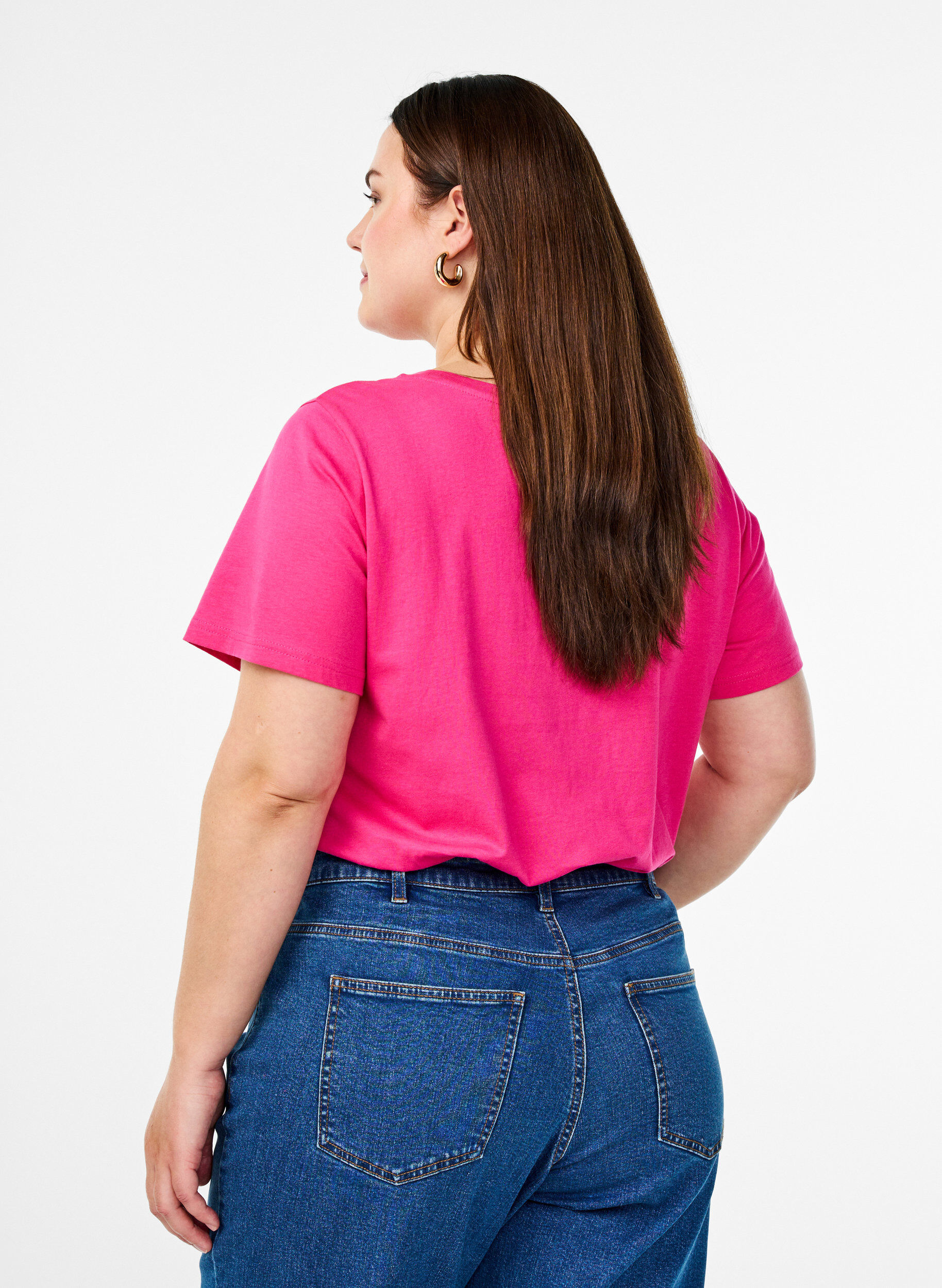 Zizzi Bawelniana koszulka z&nbsp;motywem, Raspb. w. Strawberry, Model image number 1