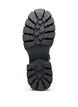 Buty Chelsea z grubejsza podeszwa i lam&oacute;wkami z ryflowanej gumy, Czarne, Packshot image number 4