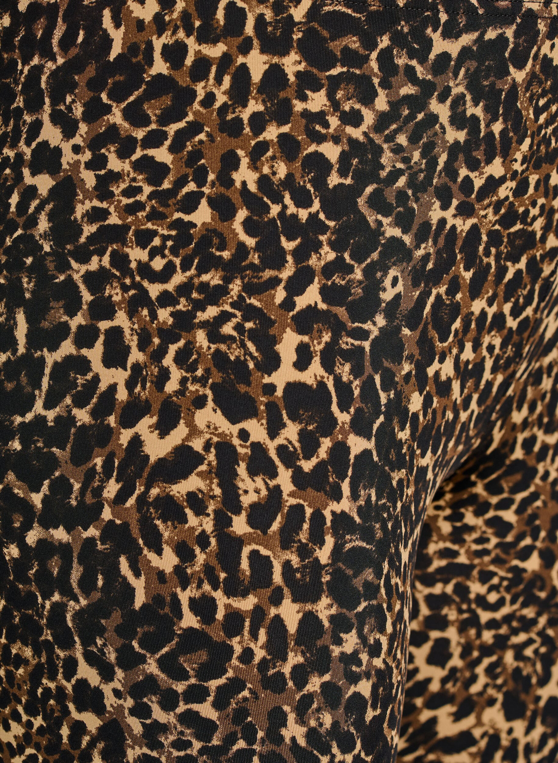 Zizzi 2-pack legginsy 3/4, Czarne, Packshot image number 2