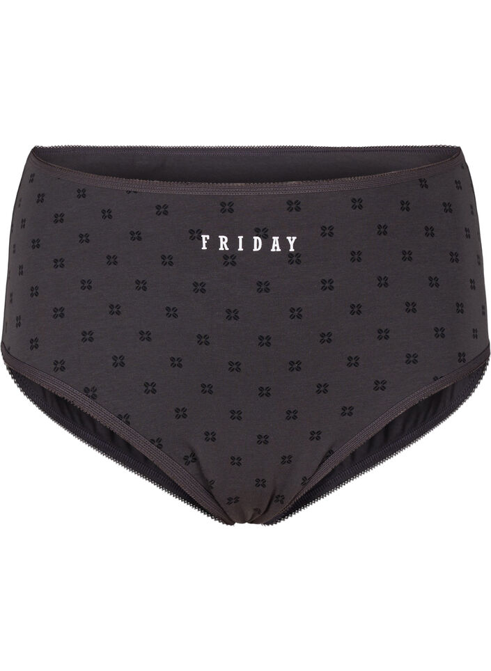 7-pak majtek typu hipster z regularnym stanem, Ciemnobordowy, Packshot image number 3