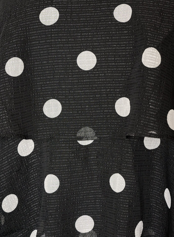 Bluzka warstwowa z falbankami i ramiaczkami typu spaghetti, Czarne, Packshot