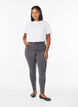 Jeansy super slim z wysokim stanem Amy, Szary, Model image number 0