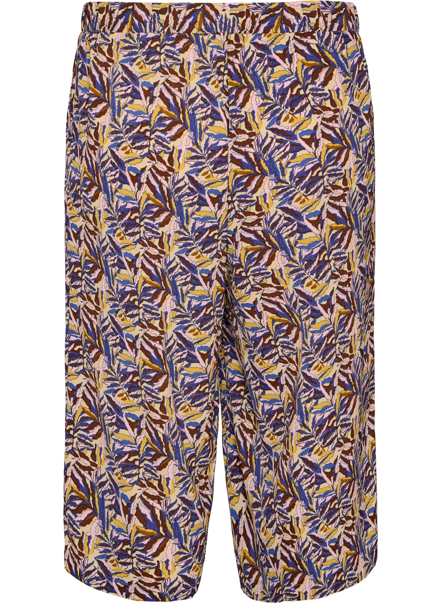 ZizziSpodnie culotte z nadrukiem, Beżowy, Packshot image number 1