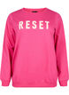 Bluza z tekstem, Fuchsia P. W. Reset, Packshot image number 0