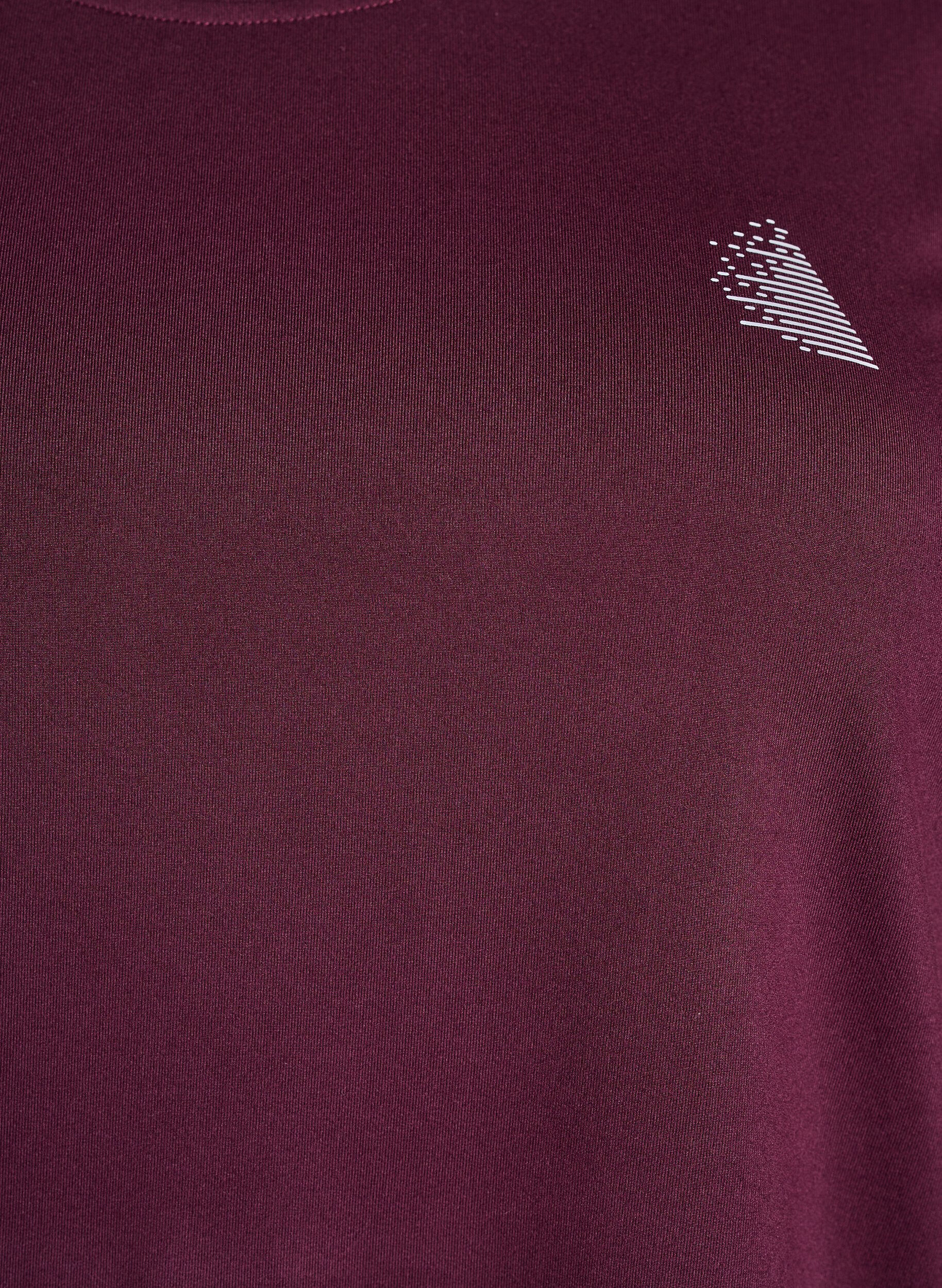 Zizzi Bluzka treningowa z rekawami 3/4, Czerwony, Packshot image number 2