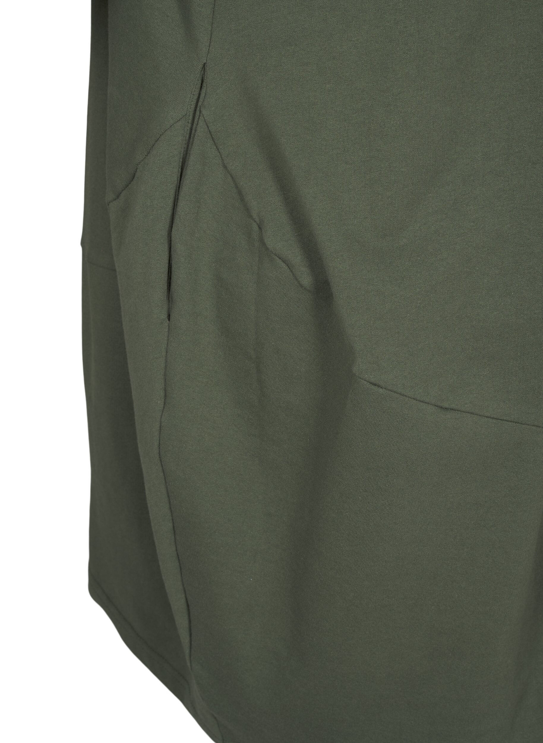 Zizzi Sukienka - bombka z kieszeniami, Zielony, Packshot image number 4