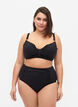 D&oacute;l bikini z wysokim stanem, Czarne, Model image number 0