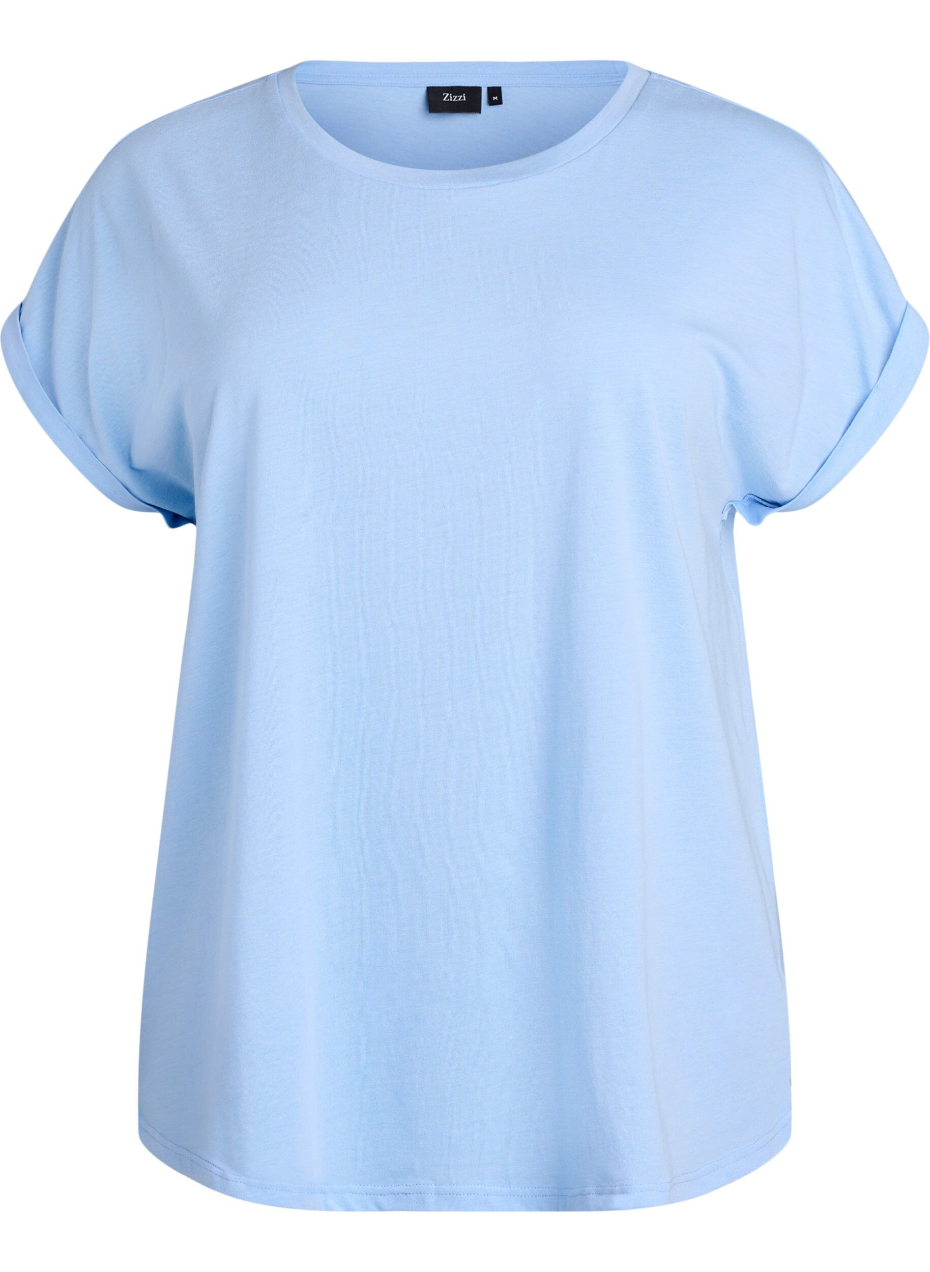 Koszulka z kr&oacute;tkim rekawem ze splotu bawelnianego