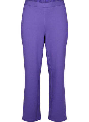Klasyczne spodnie o szerokich nogawkach, Ultra Violet, Packshot image number 0