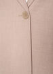Klasyczny marynarka z pojedynczym guzikiem i kieszeniami, Beżowy, Packshot image number 2