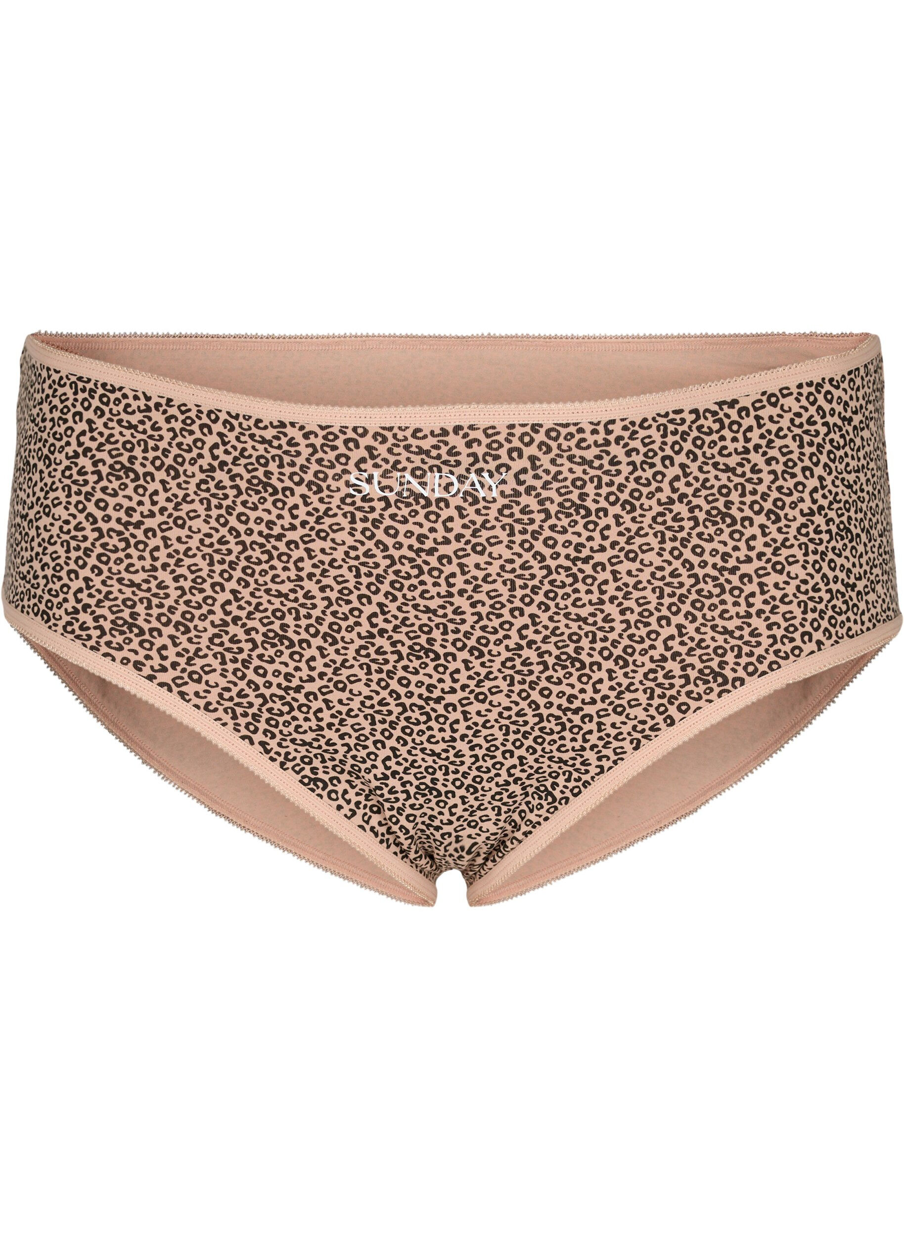 Zizzi 7-pack figi damskie z normalnym stanem, Blue Multi Pack , Packshot image number 2