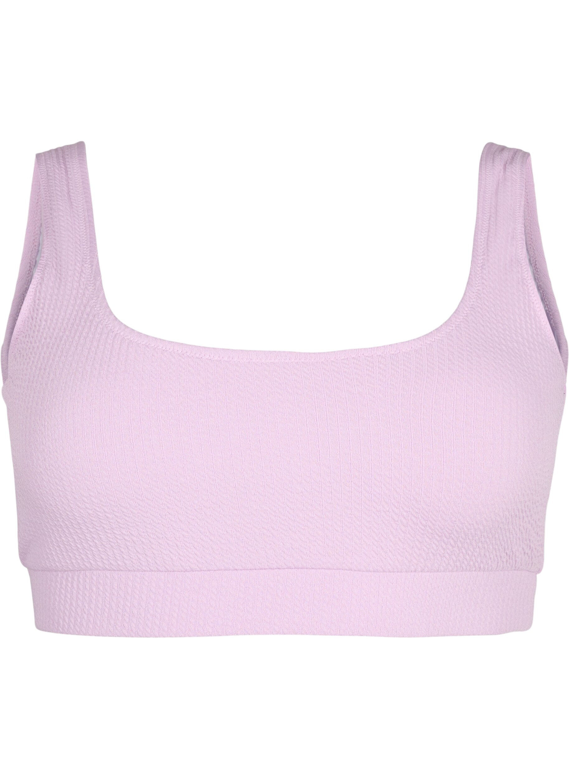 Zizzi G&oacute;ra od bikini z krepa, Orchid Bouquet, Packshot image number 0