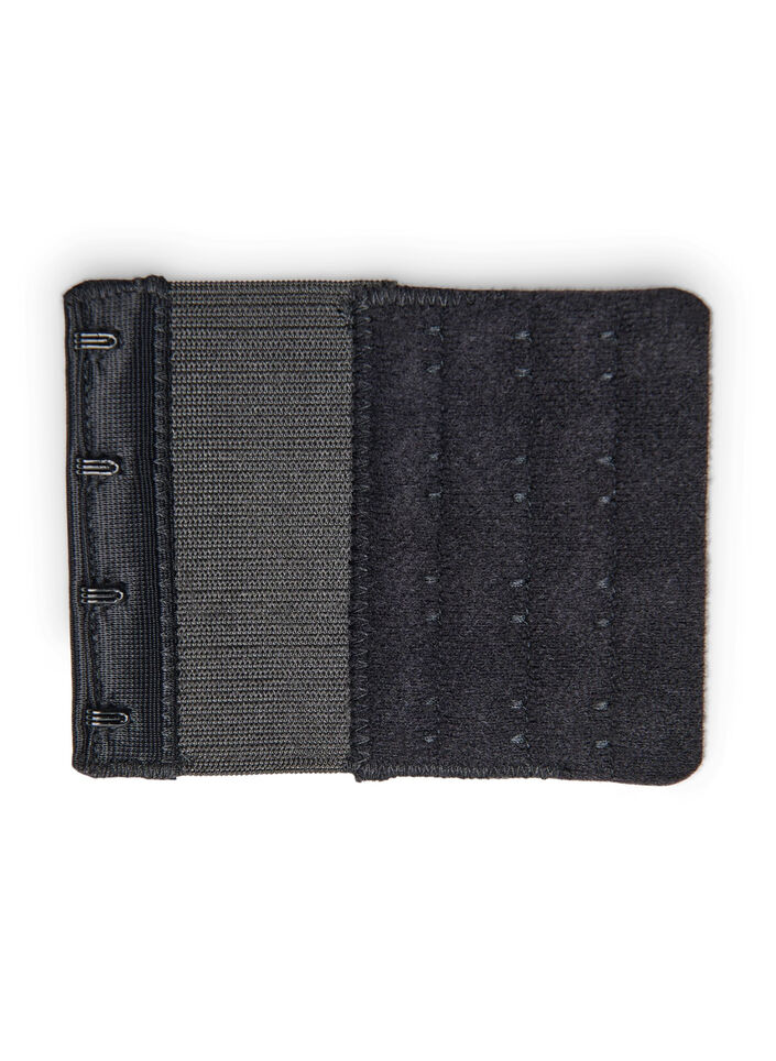 Przedluzka biustonosza z 6 haczykami, Czarne, Packshot image number 0