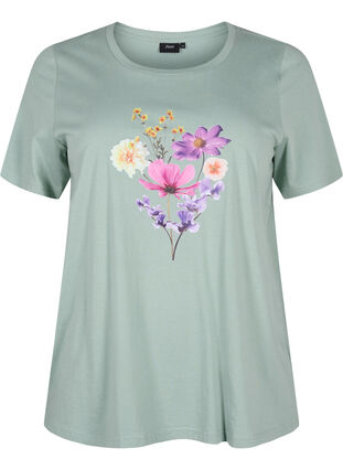 Koszulki z motywem kwiatowym, Chinois G. w. Flower, Packshot image number 0