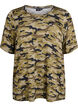 Koszulka z TENCEL&trade; Lyocell i kamuflazowym nadrukiem, Zielony, Packshot image number 0