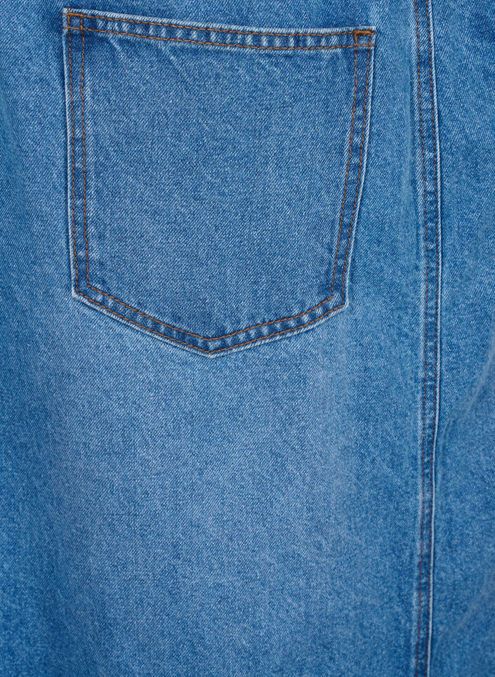 Dzinsowa sukienka midi, Blue Denim, Packshot image number 4