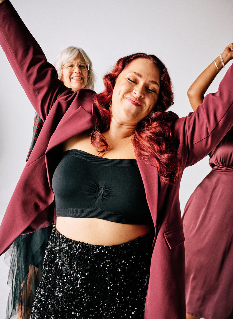 Klasyczna marynarka zapinana na guziki, Czerwony, Image image number 0