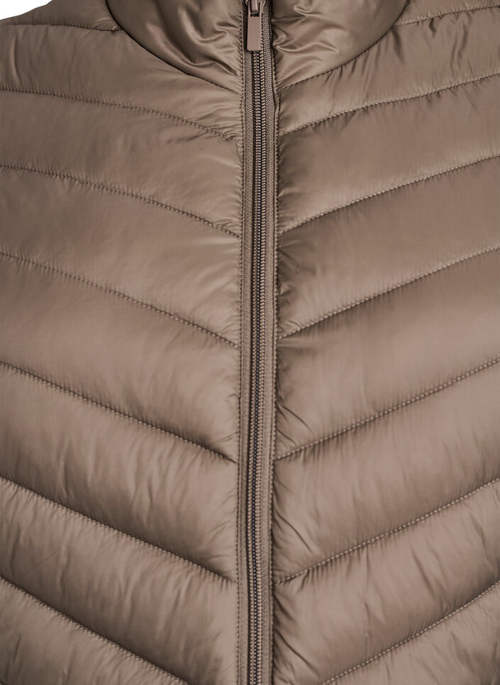 Lekka kurtka z kieszeniami, Brązowy, Packshot image number 2