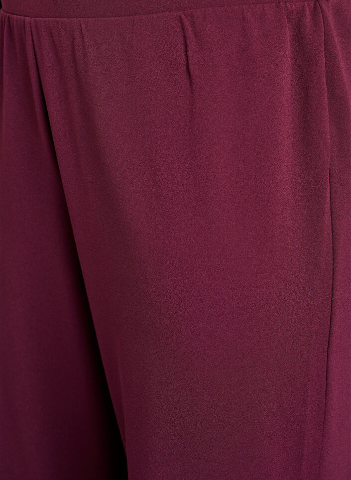 Spodnie o prostym kroju, Czerwony, Packshot image number 2