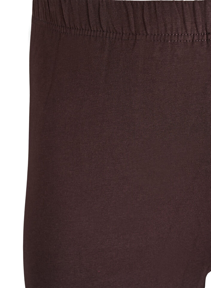 Bawelniane legginsy z podszewka, Brązowy, Packshot image number 2