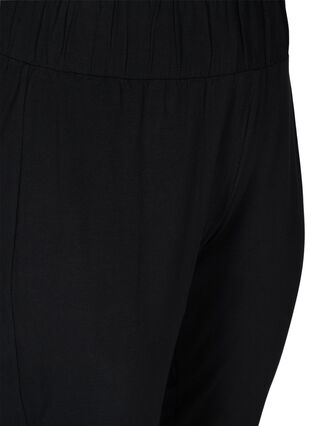 Bawelniane spodnie, Black, Packshot image number 2