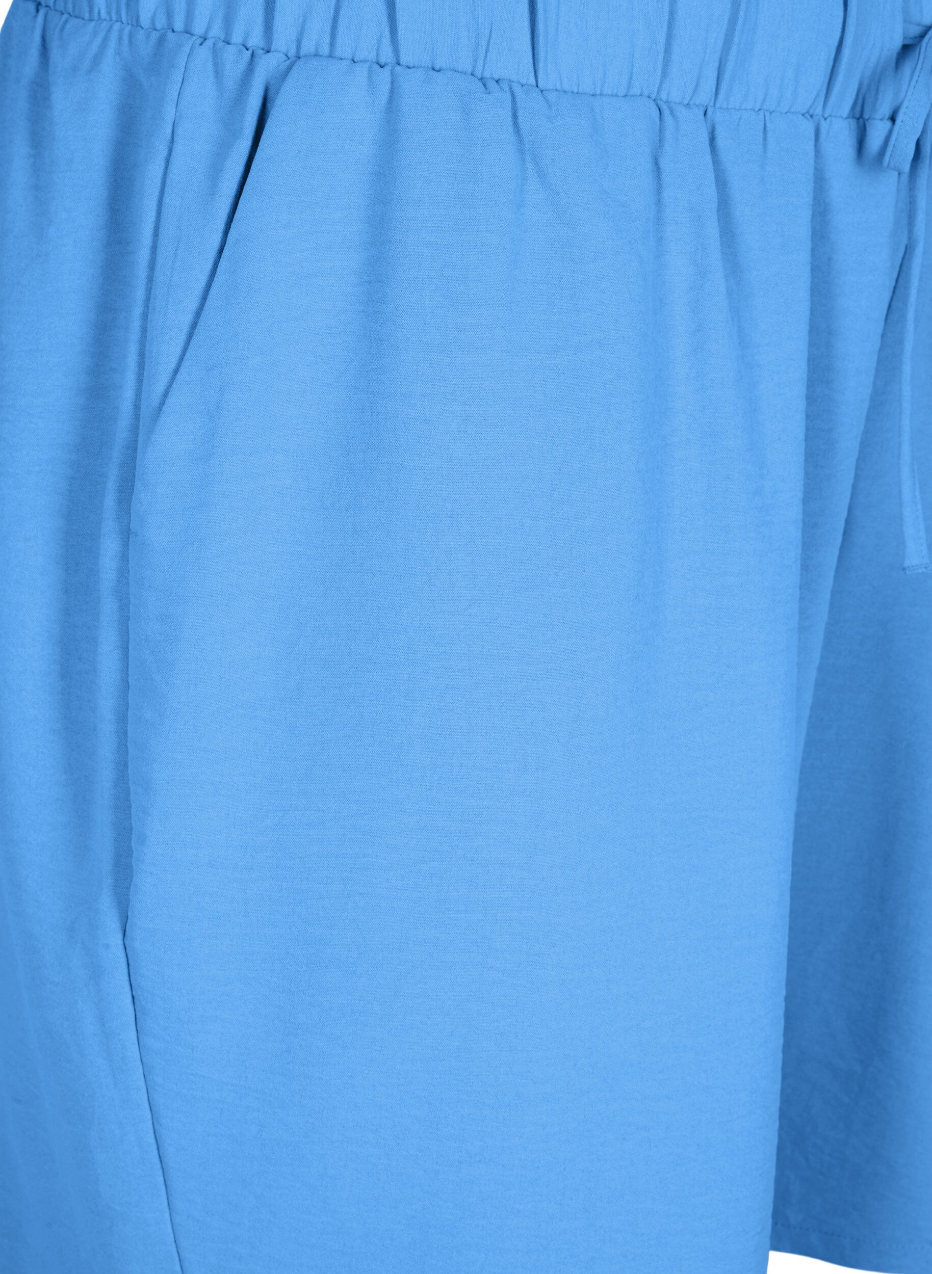 Zizzi Szorty z kieszeniami i elastycznym paskiem, Niebieskie, Packshot image number 2