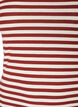 Tank top w paski o prazkowanej strukturze, Czerwony, Packshot image number 2