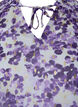 Tunika z kwiatowym nadrukiem i lureksem, Beige/Purple Flower, Packshot image number 2