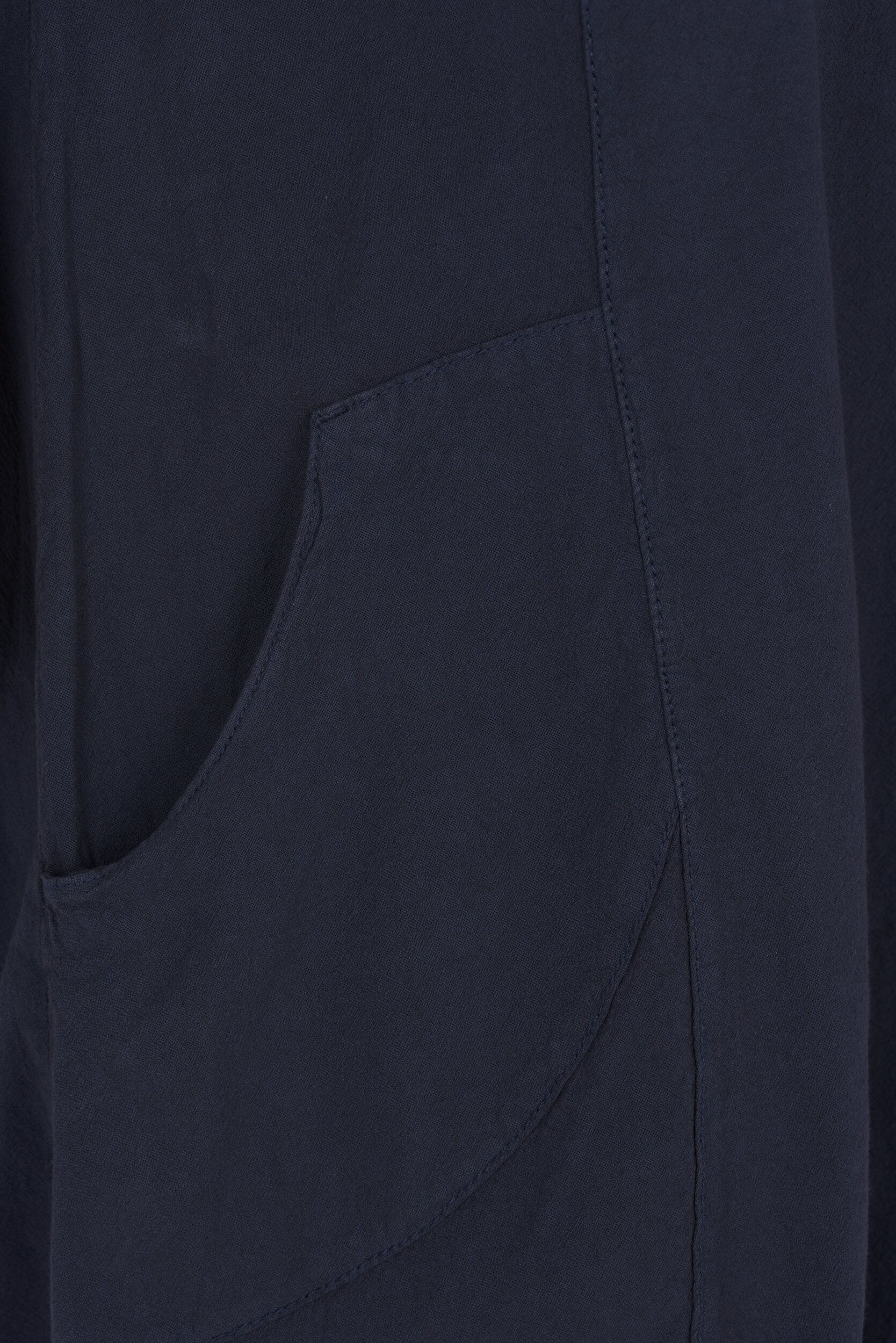 Zizzi Bawelniana sukienka z kr&oacute;tkim rekawem, Niebieskie, Packshot image number 3