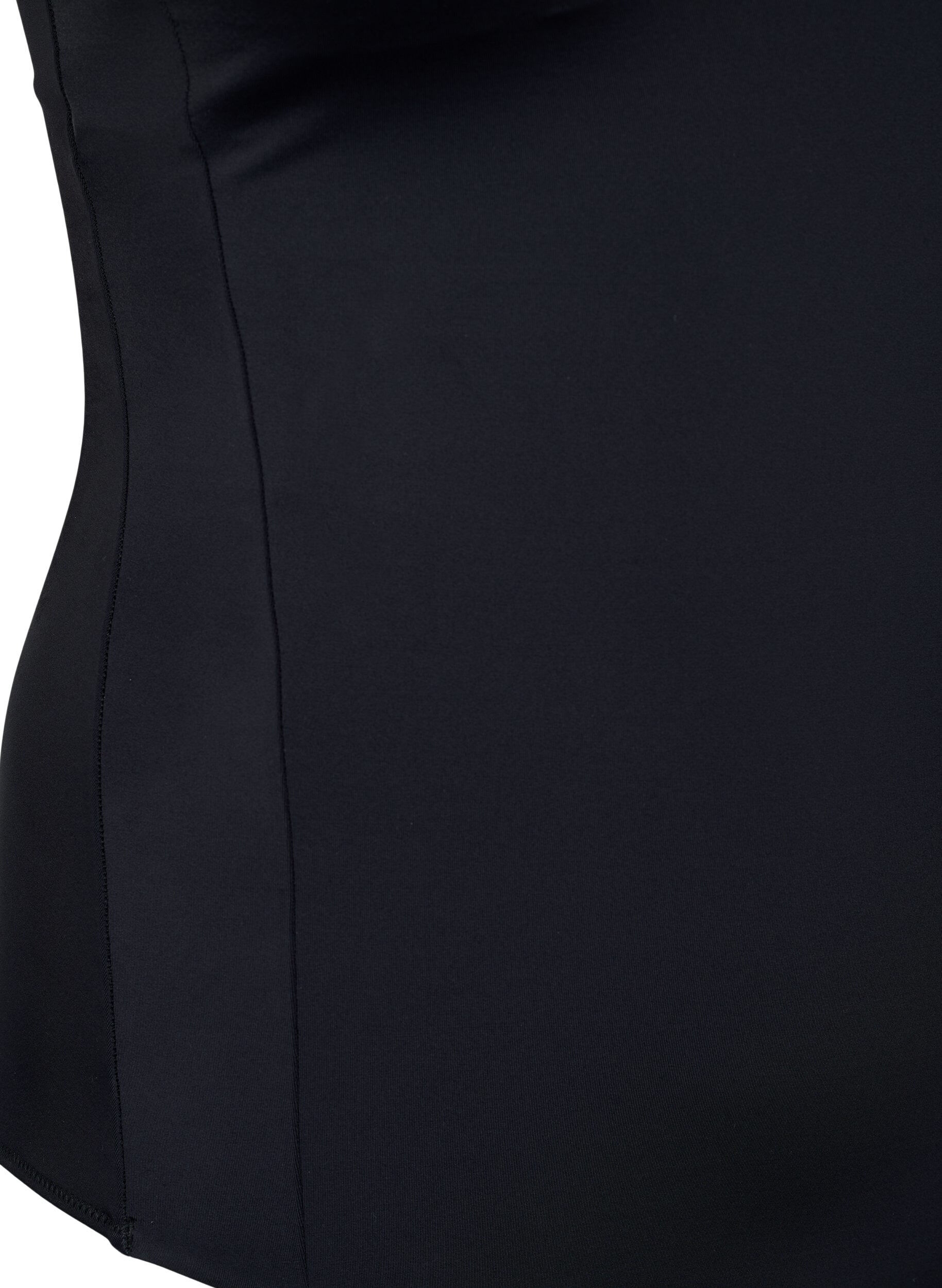 Zizzi Sportowy str&oacute;j kapielowy z fasonem racerback, Black, Packshot image number 3