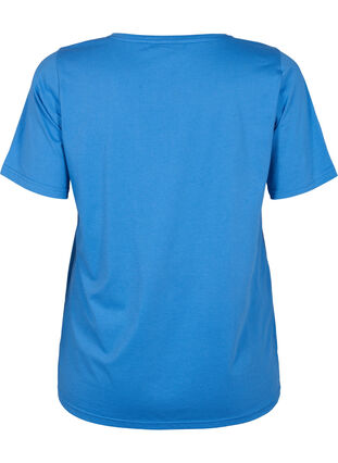 Flash - koszulka z dekoltem w szpic, Ultramarine, Packshot image number 1