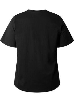 Koszulka z bawelny organicznej z napisem, Black ÉTOILE, Packshot image number 1