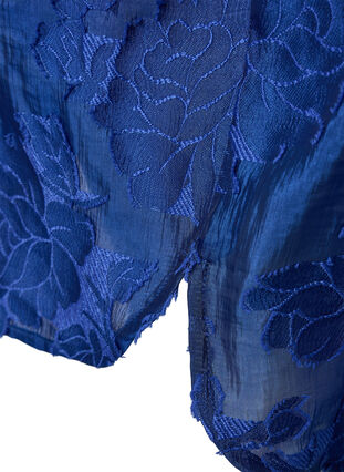 Dluga zakardowa koszula, Mazarine Blue, Packshot image number 3