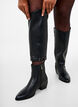 Wysokie buty z odpinanymi cholewkami, Czarne, Model image number 3