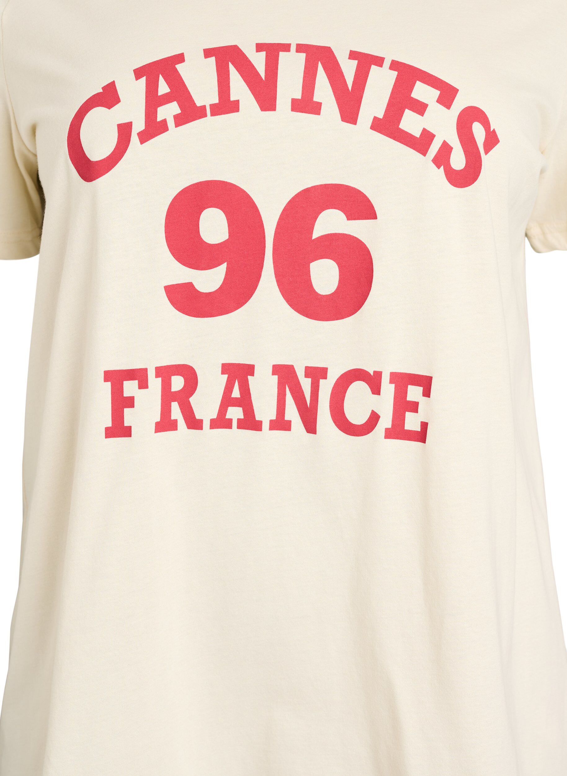 Zizzi FLASH - Koszulka z nadrukiem, Biały, Packshot image number 2