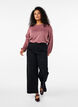 FLASH - Dzersejowa bluzka z dlugim rekawem, Różowy, Model image number 1