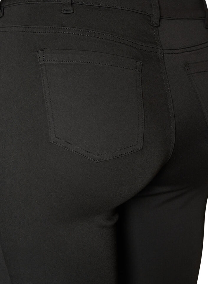 Jeansy Emily Stay Black z normalna talia, Czarne, Packshot image number 3