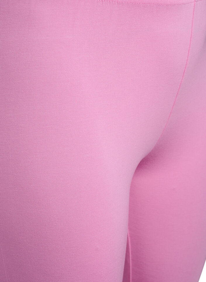 Legginsy basic z wiskozy, R&oacute;żowy, Packshot image number 2
