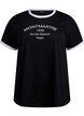 T-shirt z nadrukowanym napisem, Black w.An. Wh.Paris, Packshot image number 0