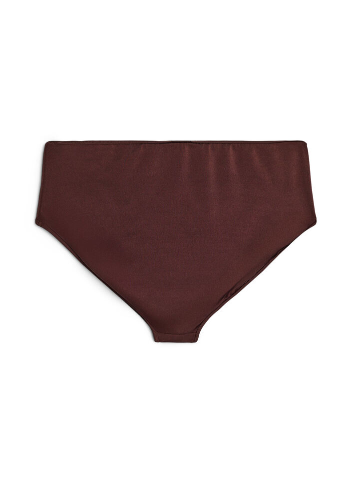 Odwrotne doly bikini z regulowana talia, Brązowy, Packshot image number 1