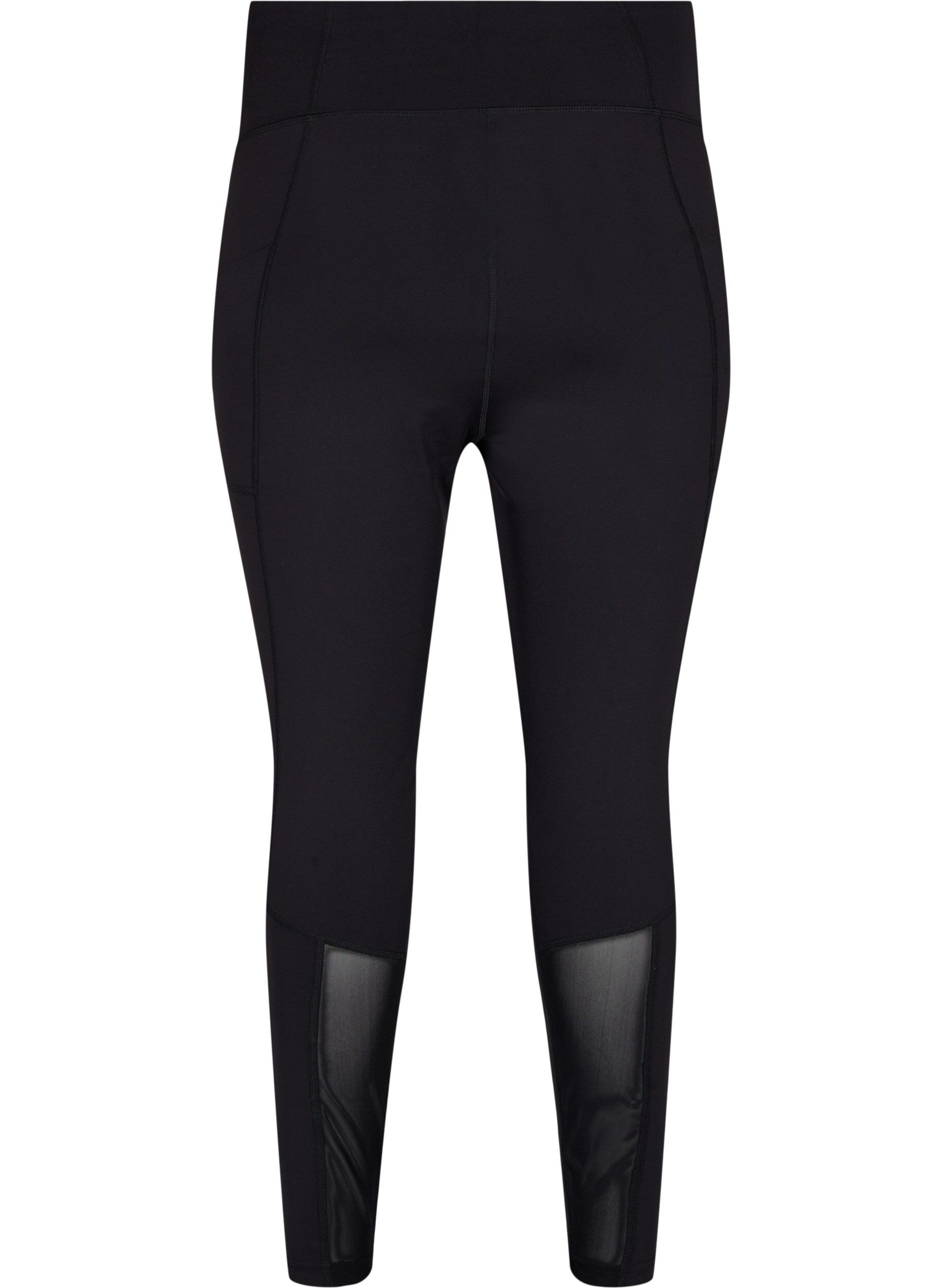 Zizzi CORE, POCKET TIGHTS &ndash; Legginsy sportowe z kieszeniami na bokach, Black, Packshot image number 1