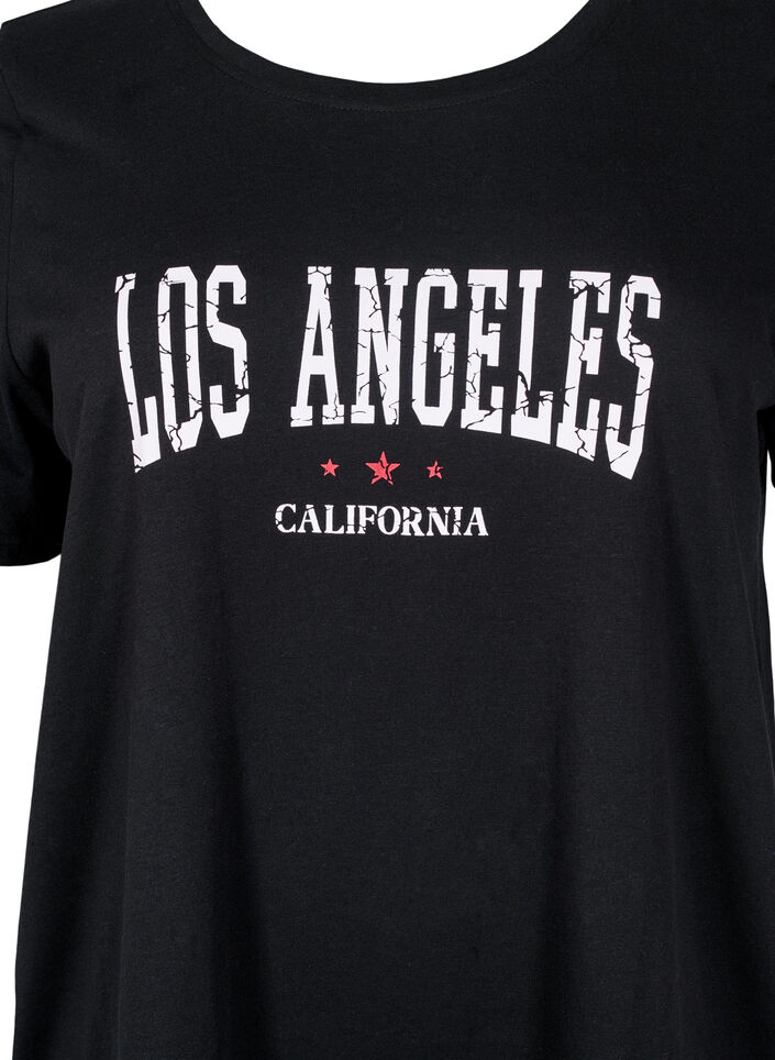 FLASH - T-shirt z nadrukiem, Czarne, Packshot image number 2