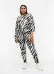Legginsy z motywem zebry, White Zebra, Model image number 0