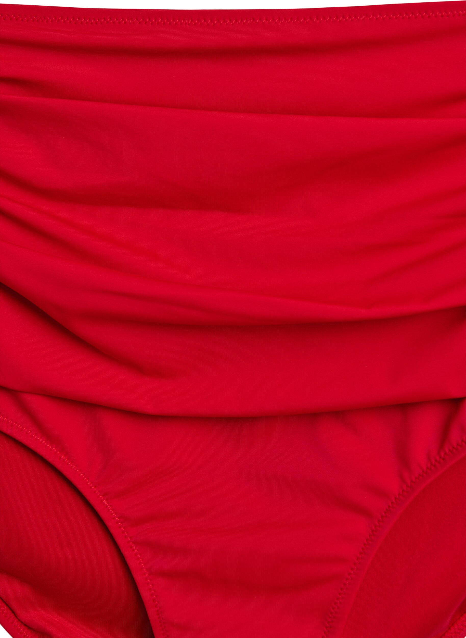 ZizziD&oacute;l bikini z wysoka talia, Czerwony, Packshot image number 2